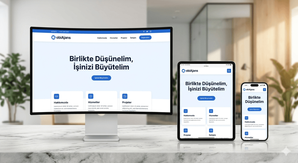 Mobil uyumlu responsive web yazılım ve tasarım hizmetleri